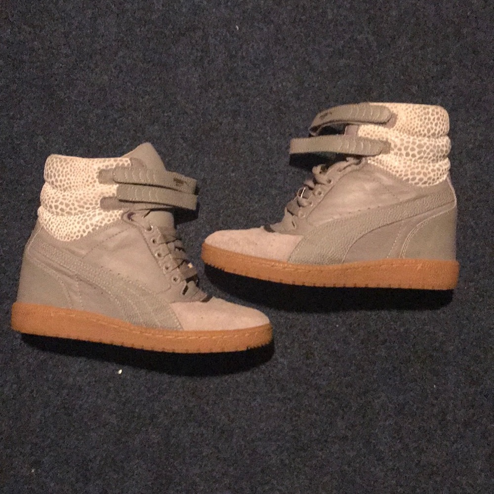 Puma wedge heel sneaker